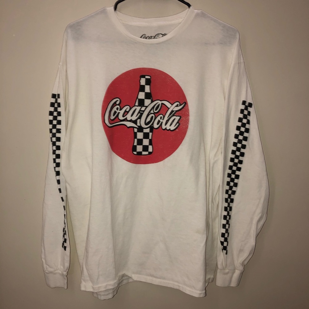 Coca Cola long sleeve shirt vintage oversized
